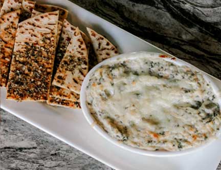 Hot Spinach Artichoke Dip